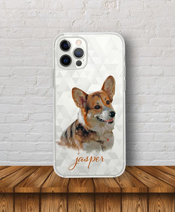 Custom dog phone cover