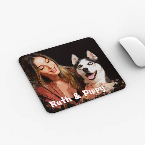 Custom Dog Mousepad
